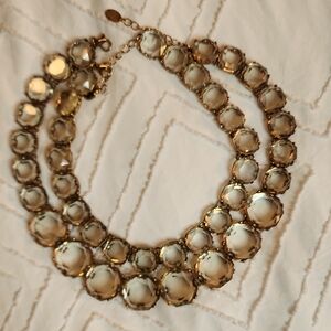 Zara Gold and Silver Statement Necklace
